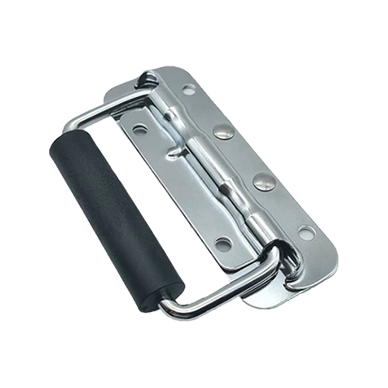 L603 Silver Stainless Steel Toolbox/Rotomolding Spring Loaded Box Handle